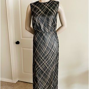 NWT Linda Allard Ellen Tracy Two-Piece Silk  Dress 4 $355